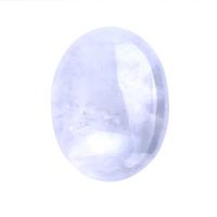 pierre gemme bijoux de massage, ellipse, fait à la main, différents matériaux pour le choix, plus de couleurs à choisir, 45x35x15mm, Vendu par PC