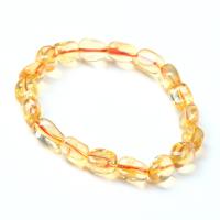 Citrine Bracelet, Unisex & different size for choice, Sold Per Approx 7.6 Inch Strand