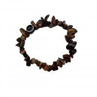 Evil Eye Jewelry Bracelet Natural Stone with Resin irregular fashion jewelry & for woman 10mm Length Approx 19 cm Sold By PC