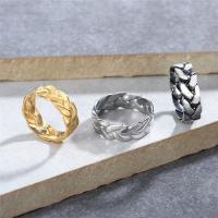 Stainless Steel Finger Ring 304 Stainless Steel Vacuum Ion Plating & for man US Ring Sold By PC