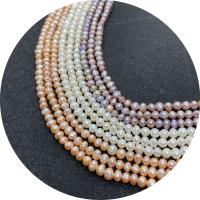 Cultured Baroque Freshwater Pearl Beads, Round, polished, DIY & different size for choice, more colors for choice, Sold Per Approx 14.96 Inch Strand