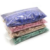 Ezüst Bélelt Glass Seed Beads, Üveggyöngyök, DIY, több színt a választás, 9x1.20mm, Által értékesített Bag