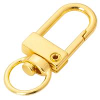 Zinc Alloy Key Clasp plated DIY Sold By PC