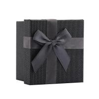 Jewelry Gift Box, Paper, Square, hardwearing & dustproof, more colors for choice, 90x85x55mm, Sold By PC