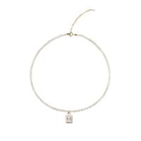 Freshwater Cultured Pearl Bracelet 925 Sterling Silver with Freshwater Pearl gold color plated for woman & with rhinestone white Length Approx 15.74 Inch Sold By PC