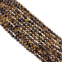 Natural Tiger Eye Beads, Round, DIY & different size for choice & faceted, mixed colors, Sold Per Approx 14.96 Inch Strand