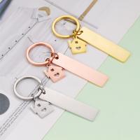 Stainless Steel Key Clasp 304 Stainless Steel Vacuum Ion Plating DIY & Unisex Sold By PC