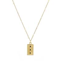 Titanstahl Pullover Halskette, goldfarben plattiert, verschiedene Stile für Wahl & für Frau, keine, Länge:ca. 18.5 ZollInch, verkauft von PC