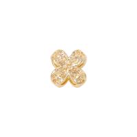 Brass Spacer Beads Flower gold color plated DIY Sold By PC
