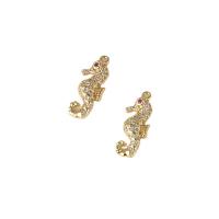 Cubic Zirconia Micro Pave Brass Pendant gold color plated Adjustable & for woman & with rhinestone & hollow Sold By PC