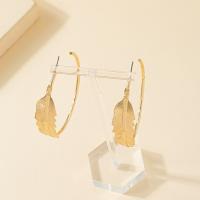 Tibetan Style Drop Earrings, fashion jewelry & for woman, golden, nickel, lead & cadmium free, 55x55mm, Sold By Pair
