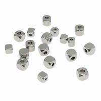 Stainless Steel Spacer Beads, 304 Stainless Steel, machine polished, DIY & different size for choice, original color, 1.20mm, 100PCs/Bag, Sold By Bag