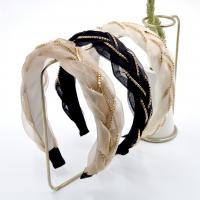 Hair Bands Organza fashion jewelry & for woman & with rhinestone Sold By PC