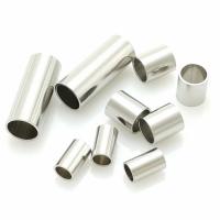 Stainless Steel Tube Beads 304 Stainless Steel DIY original color Sold By PC