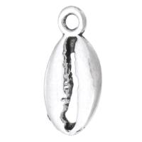 Tibetan Style Animal Pendants, antique silver color plated, Unisex, silver color, nickel, lead & cadmium free, 9x17x3mm, Hole:Approx 2mm, Sold By KG
