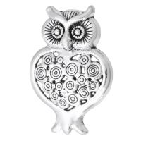 Zinc Alloy Jewelry Cabochons Owl antique silver color plated DIY silver color nickel lead & cadmium free Sold By KG