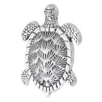 Zinc Alloy Jewelry Cabochons Turtle antique silver color plated DIY silver color nickel lead & cadmium free Sold By KG