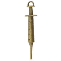 Zinc Alloy Pendants Syringe antique bronze color plated Unisex nickel lead & cadmium free Approx 5mm Sold By KG