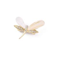 Rhinestone Brooch Zinc Alloy with Plastic Pearl plated Unisex & with rhinestone nickel lead & cadmium free 30mm Sold By Lot