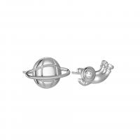 925 Sterling Silver Stud Earrings plated for woman 12*7.5mm 10.5*7mm Approx 7mm Sold By Pair