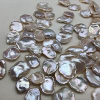Cultured Baroque Freshwater Pearl Beads, DIY & no hole, 11*15mm, Sold By PC