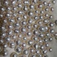 Cultured Baroque Freshwater Pearl Beads, DIY, white, 9-11mm, Sold By PC