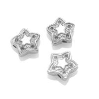 Stainless Steel Pendants 304 Stainless Steel Star machine polished DIY original color 11.50mm Sold By PC