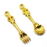 Zinc Alloy Pendants gold color plated Unisex golden nickel lead & cadmium free Sold By PC