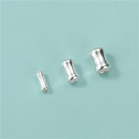 925 Sterling Silver Spacer Bead Bamboo DIY silver color Sold By Lot