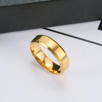 Ring Finger Titantium stali, Powlekane, dla obu płci & różnej wielkości do wyboru, dostępnych więcej kolorów, otwór:około 1mm, sprzedane przez PC