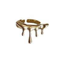 Cubique anneau en laiton Circonia Micro Pave, Placage de couleur d'or, bijoux de mode & styles différents pour le choix & pavé de micro zircon & pour femme, protéger l'environnement, sans nickel, plomb et cadmium, 15x25mm, Vendu par PC