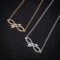 Stainless Steel Jewelry Necklace 304 Stainless Steel Vacuum Plating fashion jewelry & Unisex Length 45 cm Sold By PC