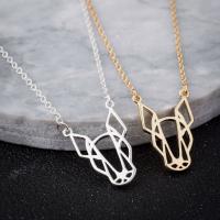 Stainless Steel Jewelry Necklace 304 Stainless Steel Vacuum Plating fashion jewelry & Unisex Length 45 cm Sold By PC