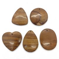 Bijoux Pendentifs en pierres gemmes, pierre gemme, unisexe, orange, 35x45-25x55mm, 5PC/sac, Vendu par sac