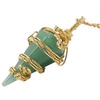 Gemstone Pendants Jewelry Zinc Alloy with Gemstone & Unisex nickel lead & cadmium free Approx 6mm Sold By PC