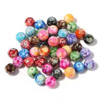 Akril ékszerek gyöngyök, Kerek, DIY & különböző méretű a választás, több színt a választás, 8-12mm, Által értékesített Bag