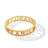 Titanium Steel Bangle Vacuum Ion Plating for woman & enamel & hollow 12mm Inner Approx 170mm Sold By PC
