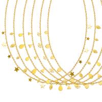Titanstahl Halskette, mit Verlängerungskettchen von 5cm, Modeschmuck & für Frau, keine, Länge ca. 40 cm, verkauft von PC