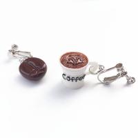 Asymmetric Earrings Resin with Zinc Alloy Cup & for woman 1.5*1.8cm 1*1.5cm 3.5cm Sold By Pair