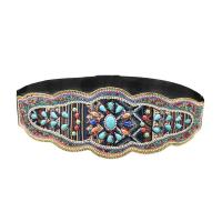Fashion Belt Zinc Alloy with Seedbead & turquoise for woman nickel lead & cadmium free 100mm Length Approx 75 cm Sold By PC