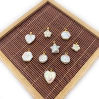 Ciondoli perle d'acqua dolci, perla d'acquadolce coltivata naturalmente, lucido, unisex & stili diversi per la scelta, nessuno, Venduto da PC