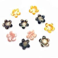 Shell Pendants, Natural Seashell, Flower, different materials for choice & Unisex, more colors for choice, 10mm, Sold By PC