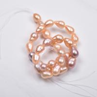 Cultured Baroque Freshwater Pearl Beads, Teardrop, DIY, mixed colors, 9-10mm, Sold Per Approx 38-40 cm Strand