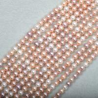 Perles de nacre rondes de culture d'eau douce, perle d'eau douce cultivée, DIY, couleurs mélangées,  7-8mm, Vendu par Environ 36-38 cm brin