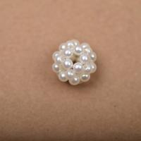 Perlas plásticas Abalorio, Bricolaje & diverso tamaño para la opción, Blanco, Vendido por UD