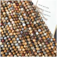 Naturlig Crazy Agate perler, Runde, poleret, du kan DIY & forskellig størrelse for valg, Solgt Per Ca. 14.96 inch Strand