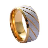 Titantium Steel finger ring, Titan Stål, plated, olika storlek för val & för människan, fler färger för val, Säljs av PC
