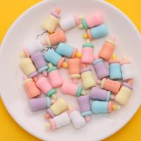 Mobile Phone DIY Decoration, Resin, feeding bottle, more colors for choice, 25x12mm, 10PCs/Lot, Sold By Lot