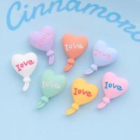 Mobile Phone DIY Decoration, Resin, Balloon, more colors for choice, 25x17mm, 10PCs/Lot, Sold By Lot