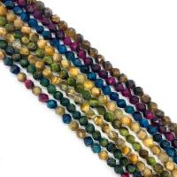Tiger Eye Beads, du kan DIY & facetteret, flere farver til valg, 8mm, Solgt Per Ca. 38 cm Strand